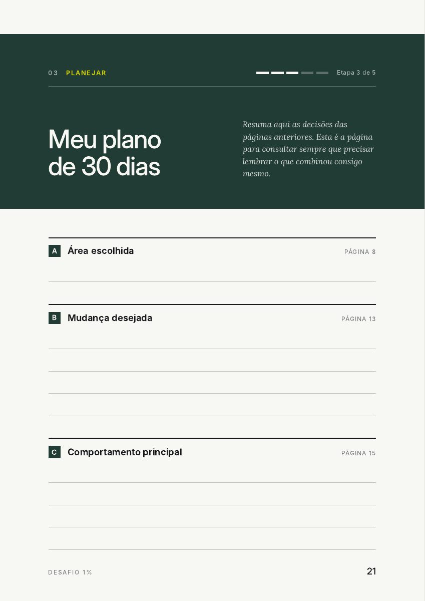 Página 21 — Plano de 30 dias